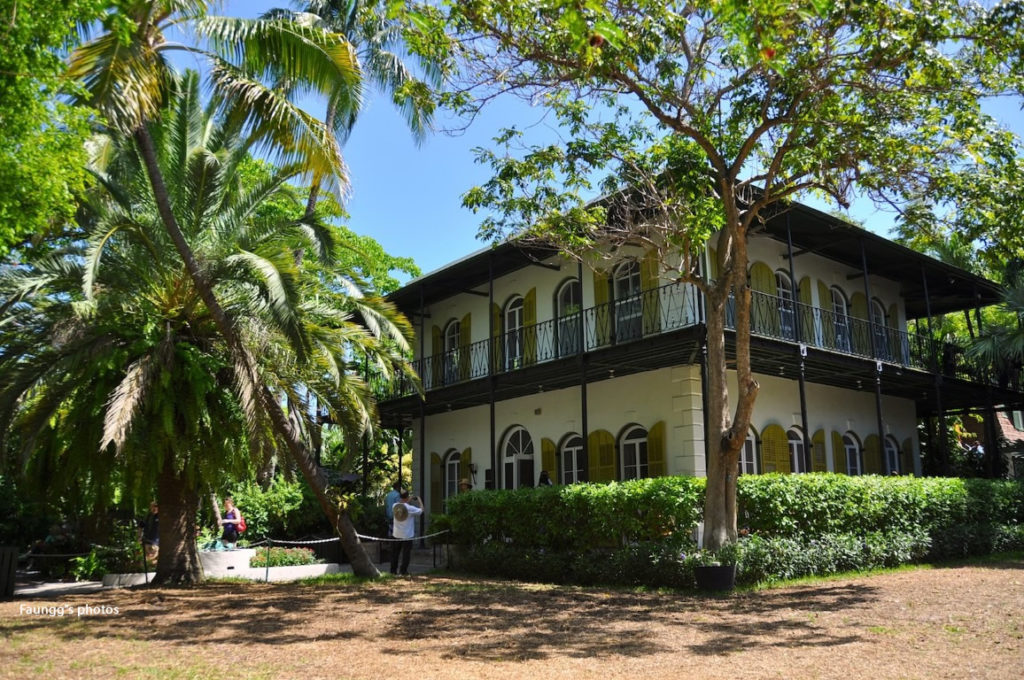 Casa do escritor Ernest Hemingway Fonte: Google